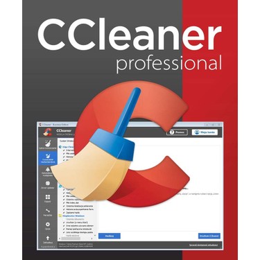 CCleaner Professional - PC 1 Cihaz 1 Yıl Dijital Lisans