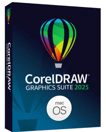 CorelDraw Graphics Suite 2025 MAC Cihaz - Süresiz