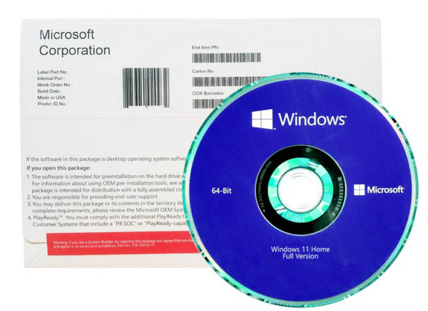 Windows 11 Home - DVD Lisans